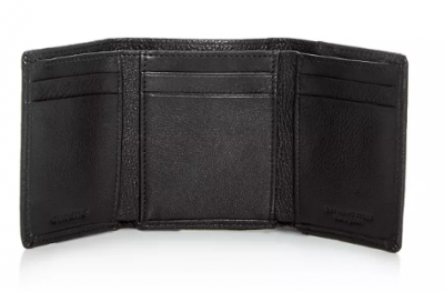 RFID-Protected Pebble Leather Tri-Fold Wallet – 100% Exclusive