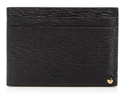 Gold Gancini Revival Card Case with ID