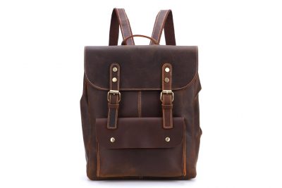 Vintage Handmade Leather Backpack, Travel Backpack, School Rucksack 9452