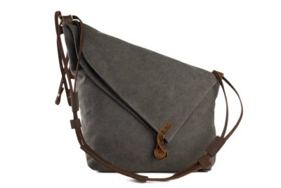 Waxed Canvas Messenger Bag Crossbody Bag Shoulder Bag Satchel Bag 6631