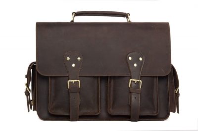 Handcrafted Rustic Leather Briefcase, Messenger Bag, Laptop Bag, Men’s Handbag 7145