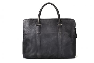 Vintage Vegetable Tanned Leather Briefcase, Men Messenger Bag, Laptop Bag 9043