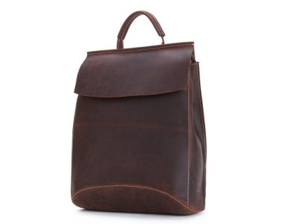 Handcrafted Vintage Style Top Grain Leather Backpack Travel Backpack School Backpack Unisex Backpack 8904