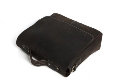 14” Leather Briefcase Messenger Bag Laptop Bag Men’s Bag 7108